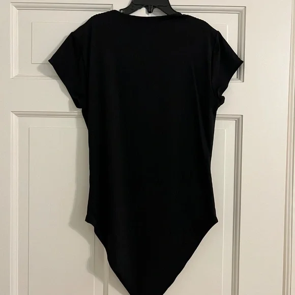 Zara bodysuits with cap sleeves size M black and slate grey - Picture 9 of 11